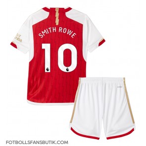 Arsenal Emile Smith Rowe #10 Replika Hemmatröja Barn 2023-24 Kortärmad (+ Korta byxor)